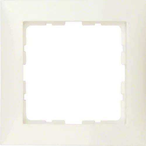 Berker 10118982 Rahmen 1fach S.1 weiß, glänzend Mesch Shop