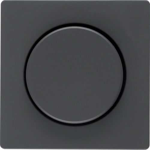 Berker 11376086 Zentralstück mit Regulierknopf für Drehdimmer Q.1/Q.3 anthrazit, samt Mesch Shop Berker 11376086 Zentralstück mit Regulierknopf für Drehdimmer Q.1/Q.3 anthrazit, samt Mesch Shop