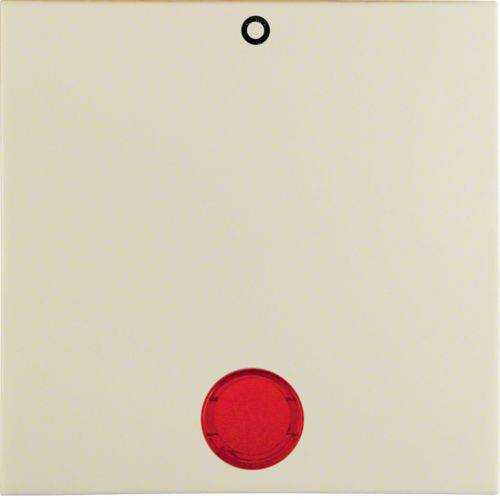 Berker 16248982 Wippe mit roter Linse und Aufdruck '0' S.1/B.3/B.7 weiß, glänzend Mesch Shop