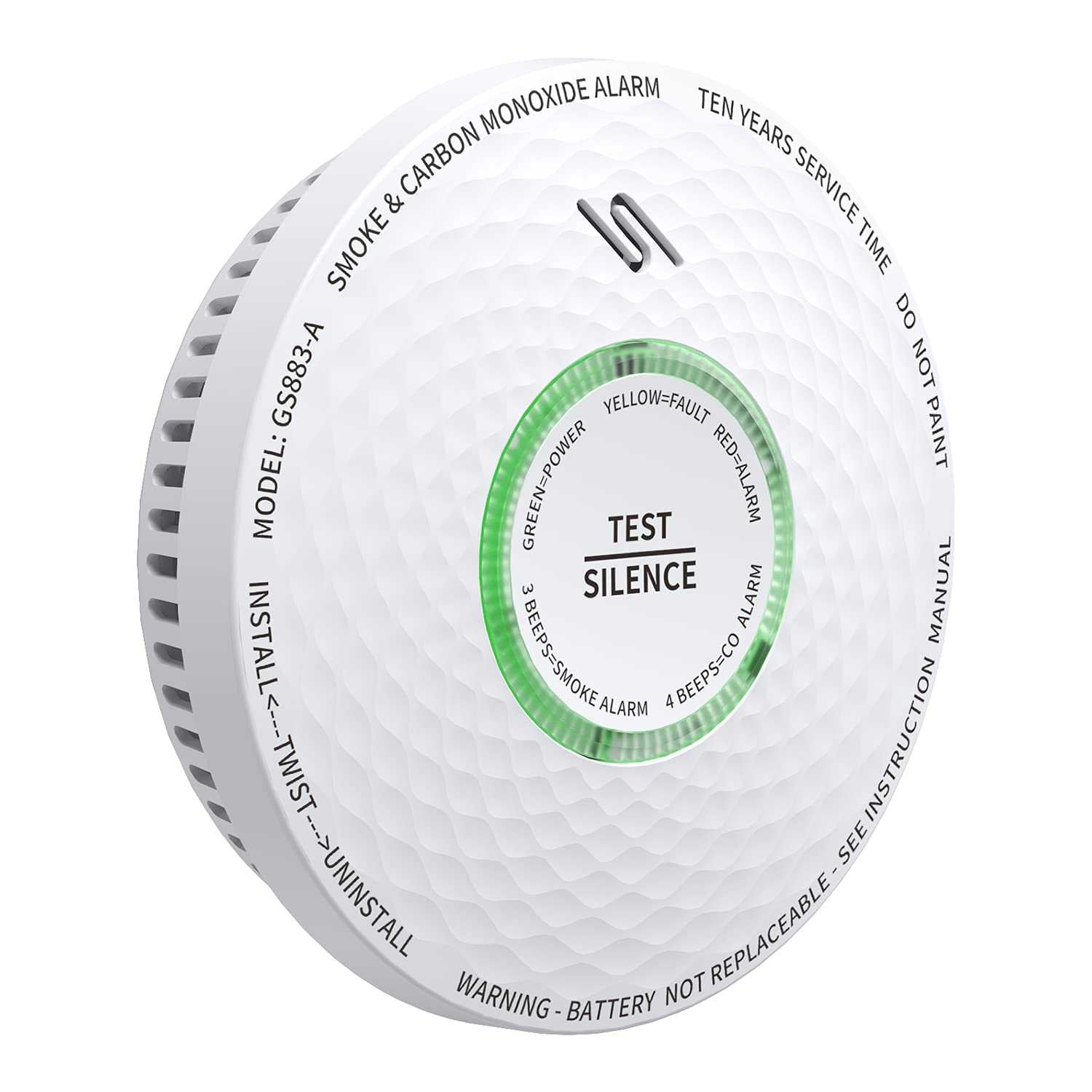 Meross GS883-A Kombinierter Rauch- & CO Melder - 2 in 1 Rauchmelder und Kohlenmonoxid Melder für maximale Sicherheit Mesch Shop Meross GS883-A Kombinierter Rauch- & CO Melder - 2 in 1 Rauchmelder und Kohlenmonoxid Melder für maximale Sicherheit Mesch Shop