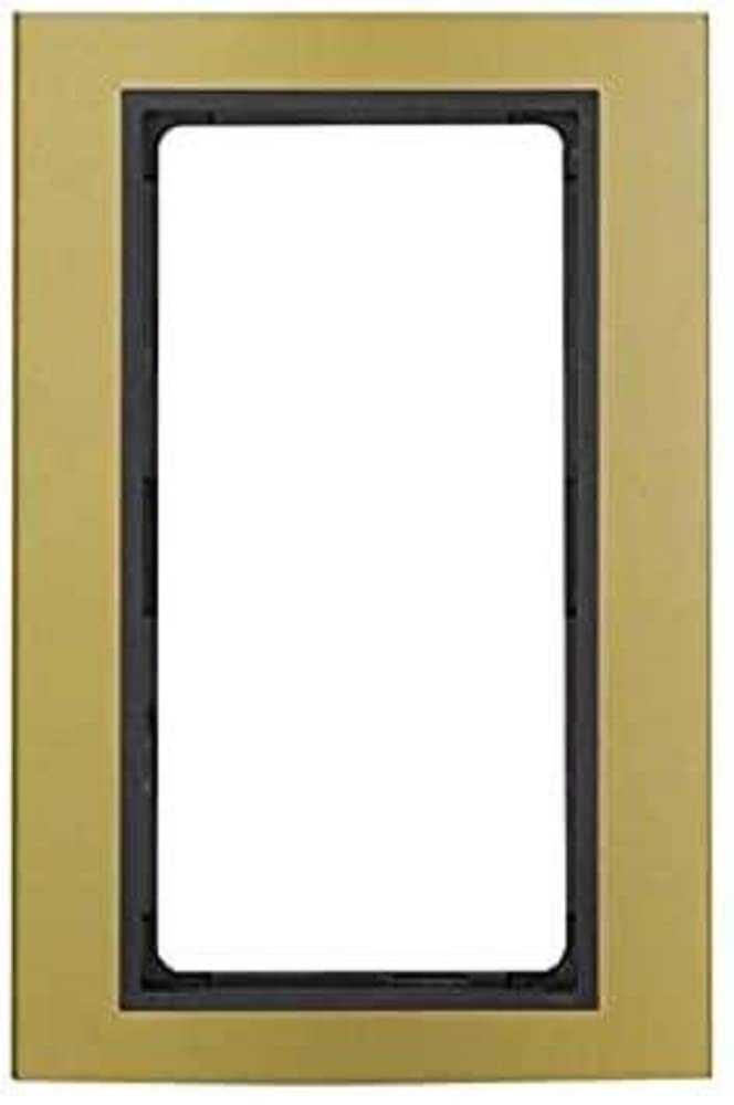 Berker 13093016 Rahmen mit großem Ausschnitt B.3 Alu, gold/anthrazit Mesch Shop