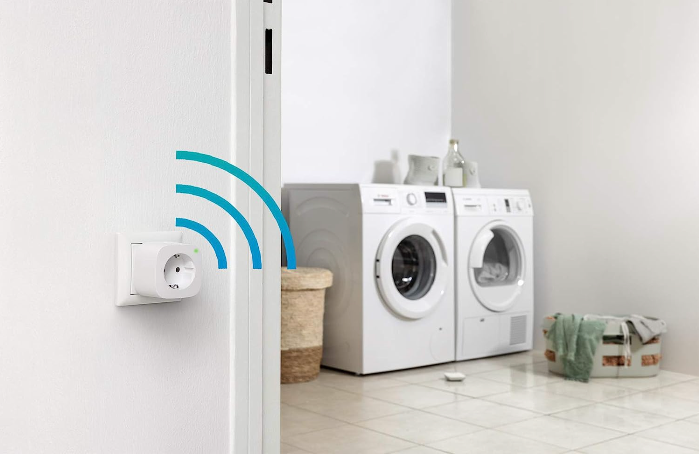 Bosch Smart Home Wassermelder Sicherheitspaket mit Funksignal-Verlängerung