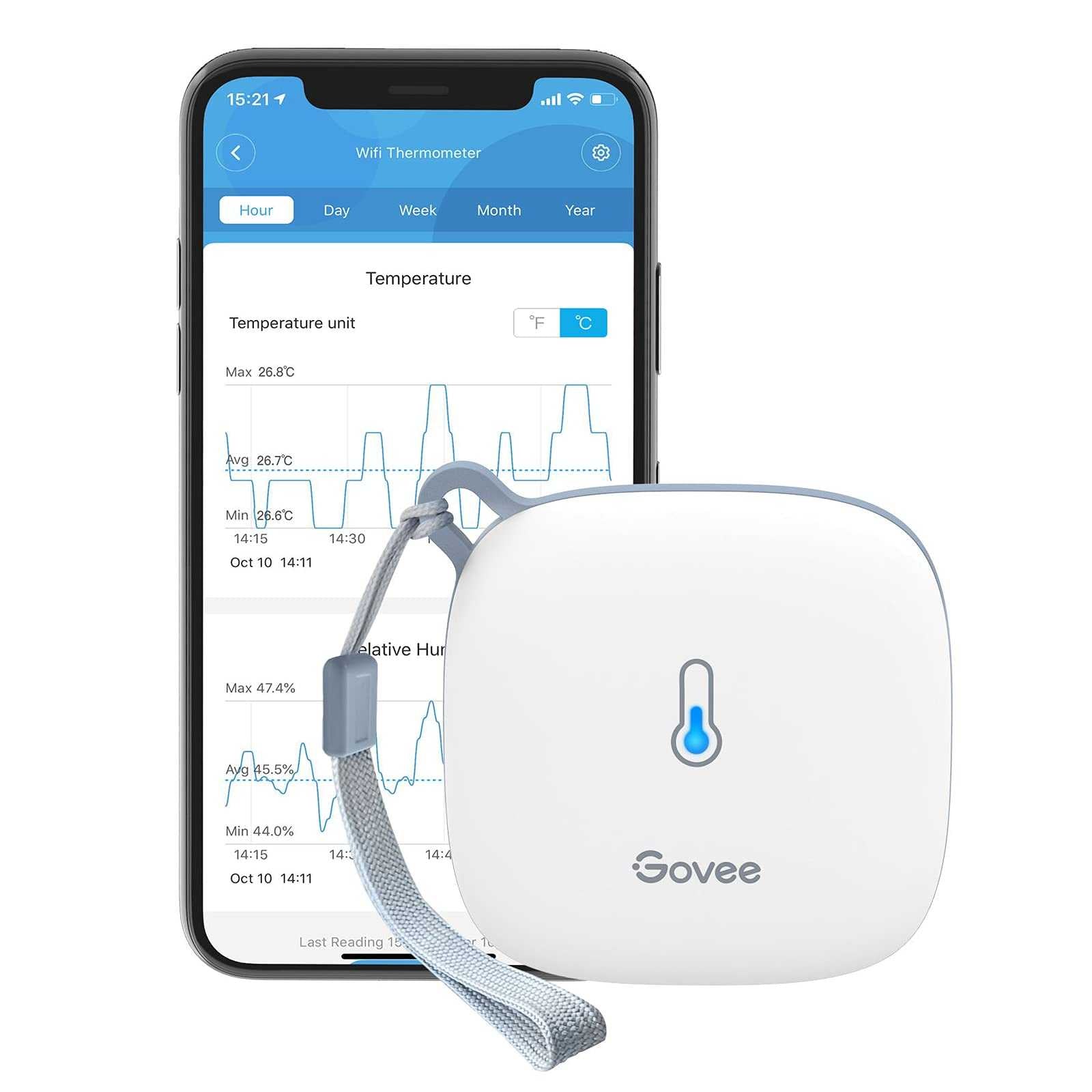 Govee Wi-Fi Thermo-Hygrometer Mesch Shop