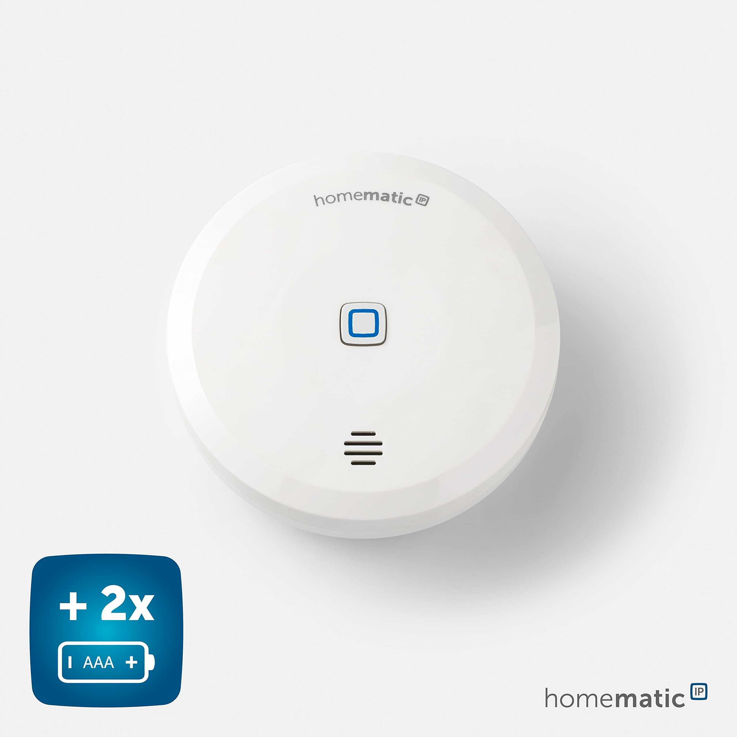 Homematic IP Smart Home Wassersensor - Zuverlässige Alarmierung bei Feuchtigkeit und Wasser Mesch Shop