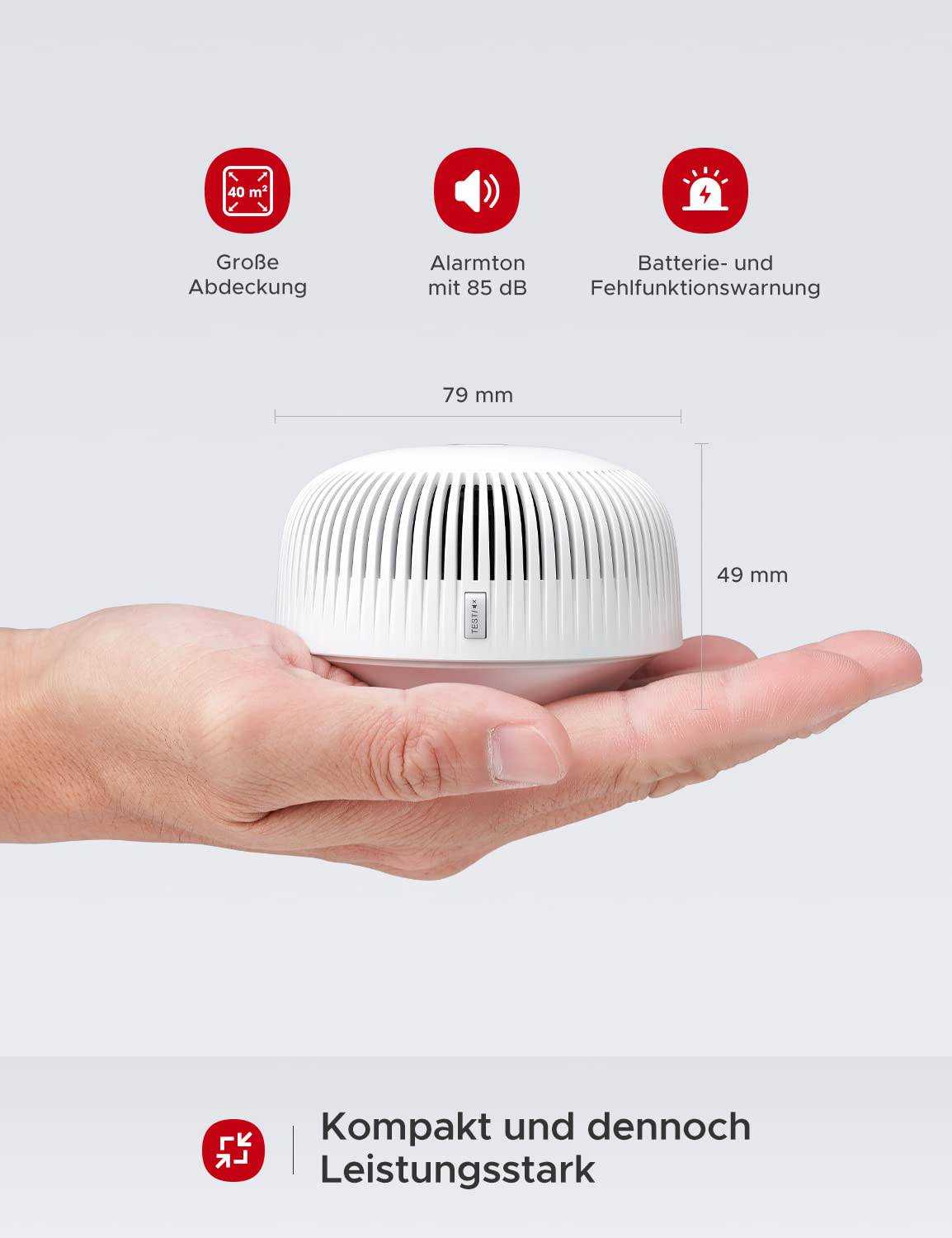 X-Sense XS03-WX WiFi-Rauchmelder - Verbundene Sicherheit für Ihr Zuhause Mesch Shop